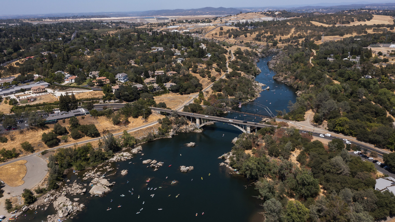 Panoramic Image of Folsom, CA